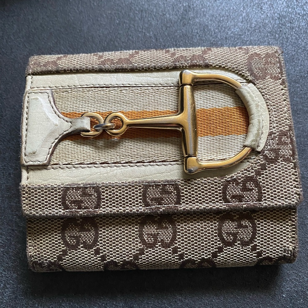 Authentic Gucci Horse Bit Wallet